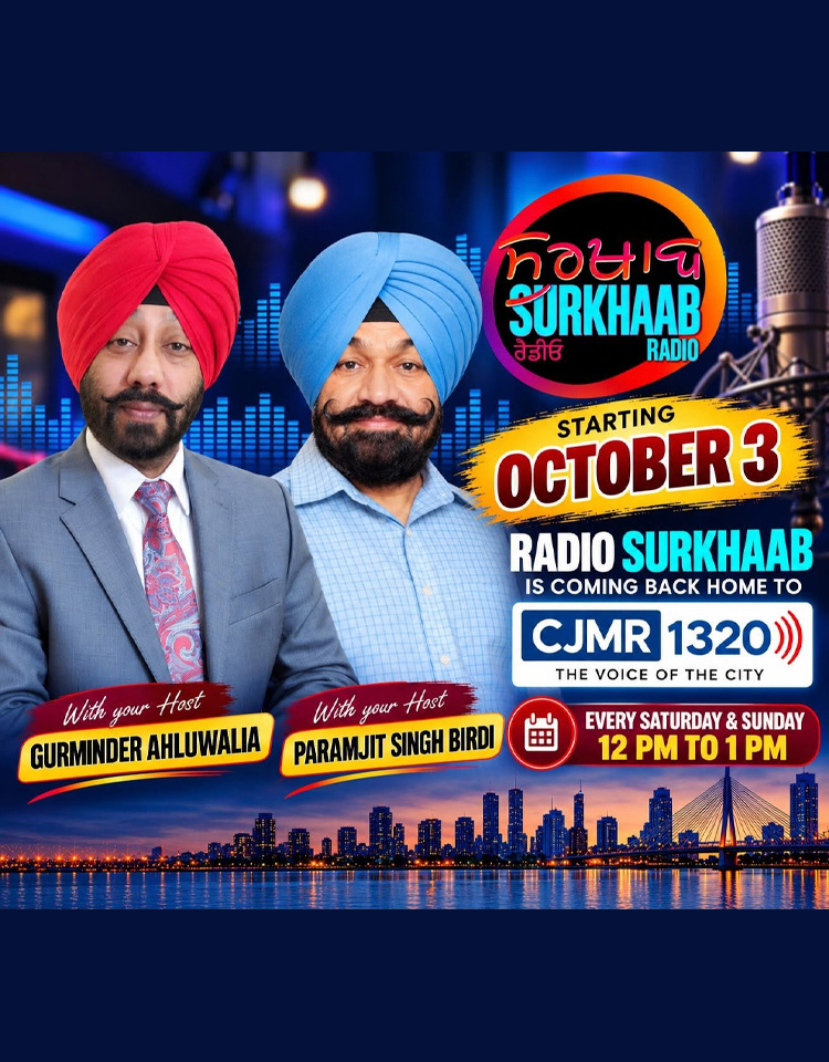 Radio Surkhaab Returns Home to CJMR